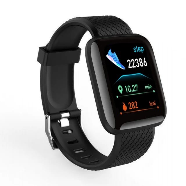 Smart Band 116 plus Heart Rate Blood Pressure Monitor Big Screen Smart Bracelet 116plus D13 D13S