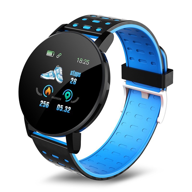 119s 119 Plus 1.44 inch BT Wireless Smart Watch GPS Waterproof SIM Camera Screen 3D Heart Rate Monitor Fitness Tracker Reminder