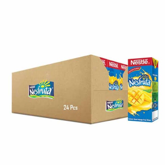 NESTLE NESFRUTA JUICE MANGO FRUIT 200 ML-CARTON ( PACK OF 24)